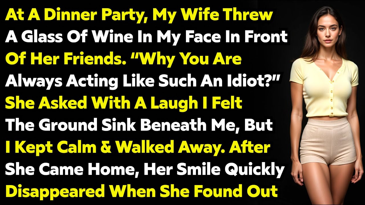 At New Year’s Dinner, My Wife’s Father Threw Wine At Me — So I Made One Call That Shut Him Down