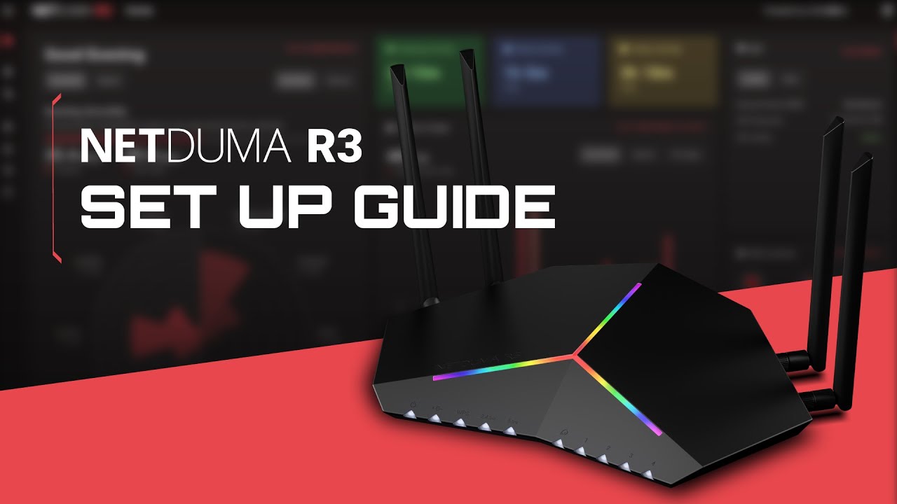 How to Set Up the Netduma R3 Gaming Router and DumaOS 4