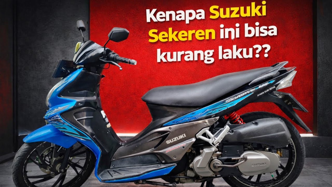 Kenapa Suzuki Sekeren ini bisa kurang laku di indonesia?? Suzuki Skywave 125