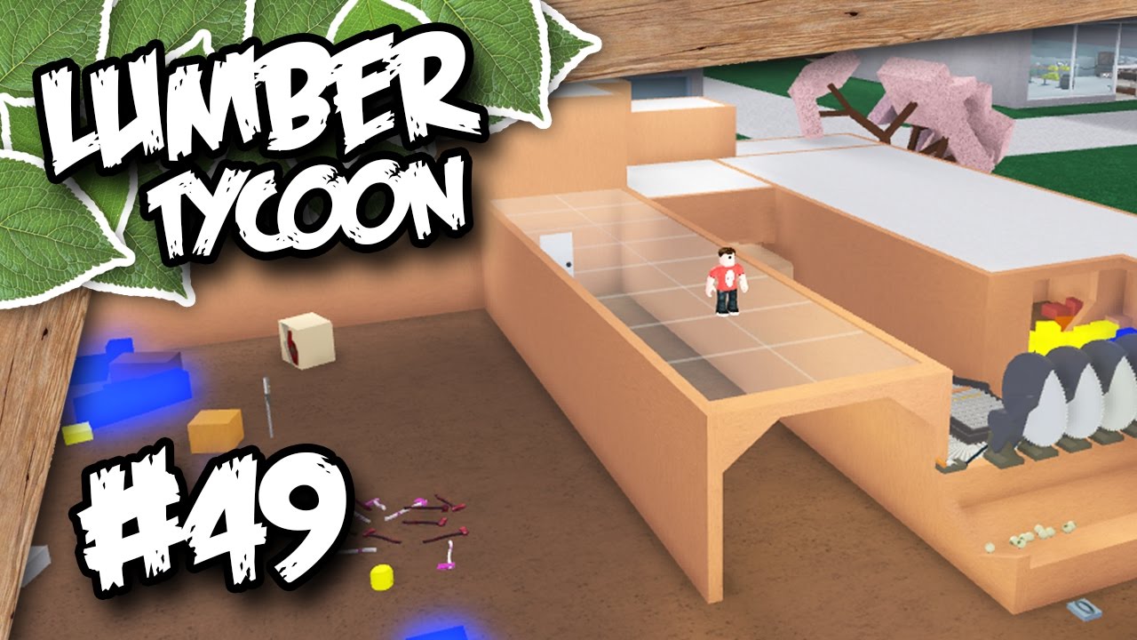 Lumber Tycoon 2 #49 - HUGE GLASS TUNNEL (Roblox Lumber Tycoon)