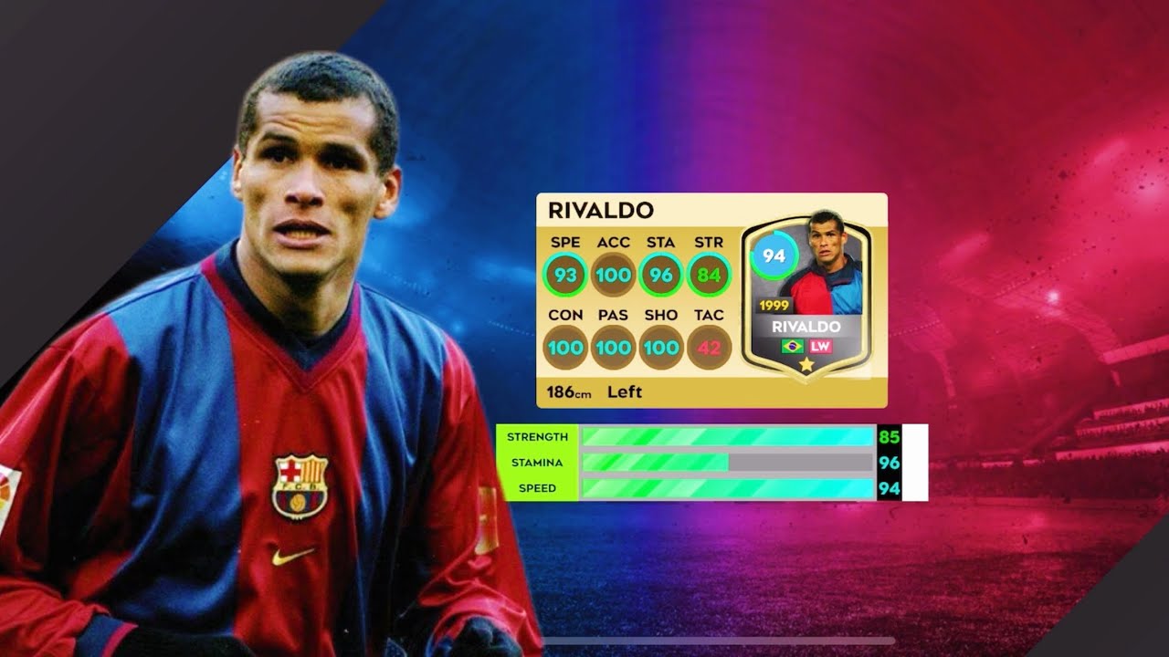 Maxing Rivaldo, the best Brazilian legend in DLS26. 