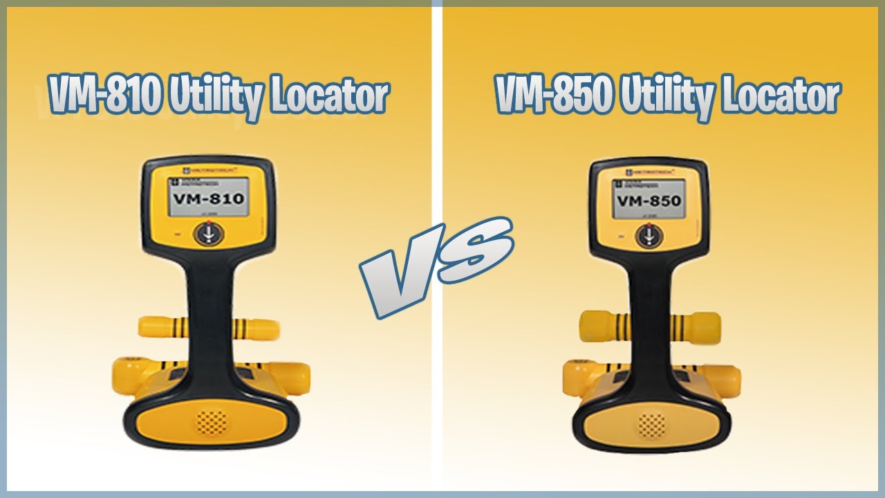 Comparing the Vivax Metrotech VM-810 and VM-850 Utility Line Locators - Indepth Utility Solutions