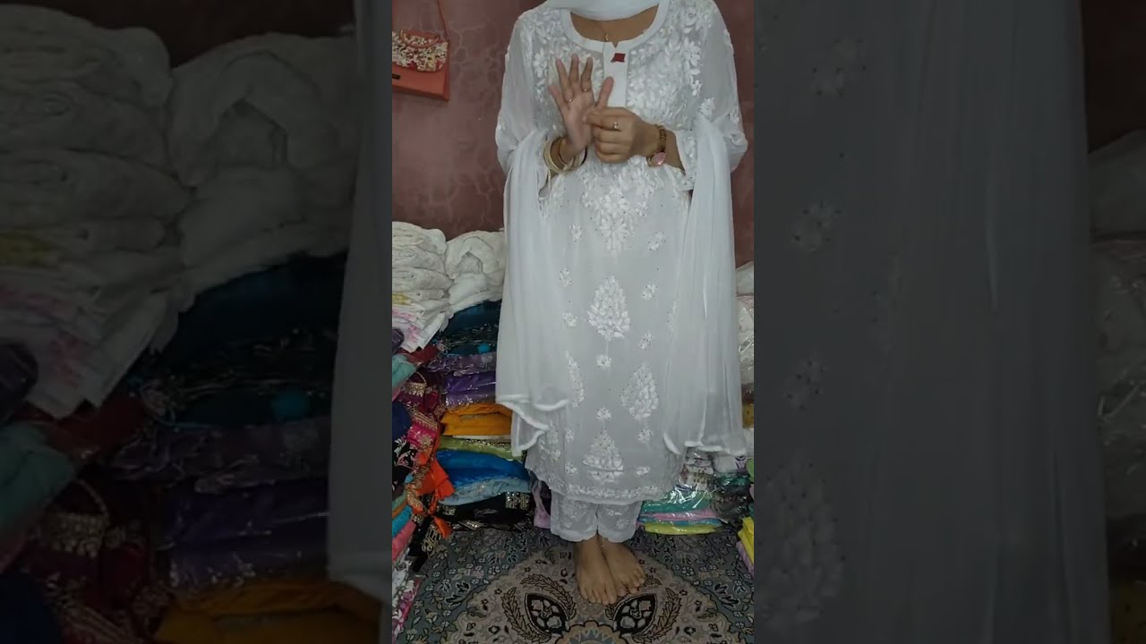 Chikankari fashion is live