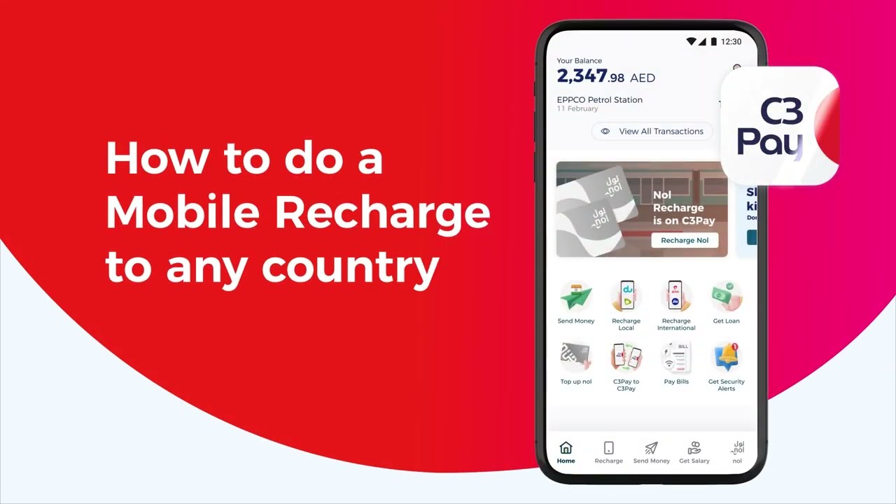 How to do a Mobile Recharge to any country
