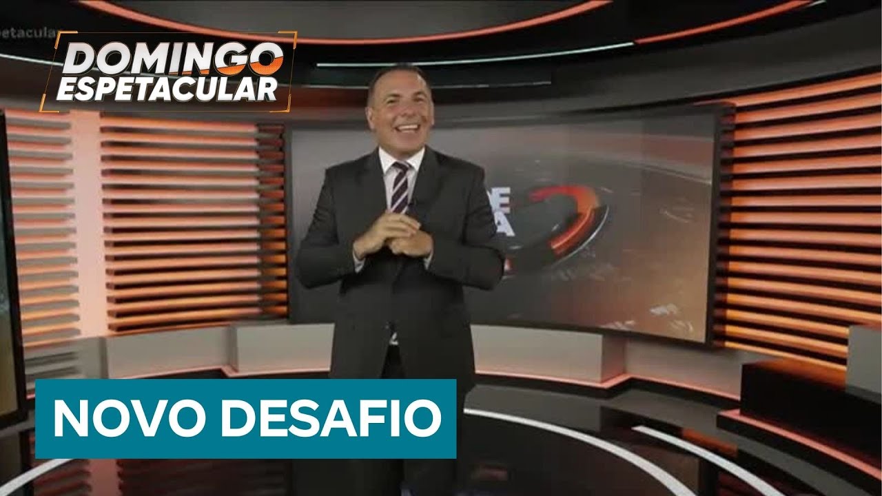 Reinaldo Gottino assume o comando do Cidade Alerta a partir desta segunda-feira (20)