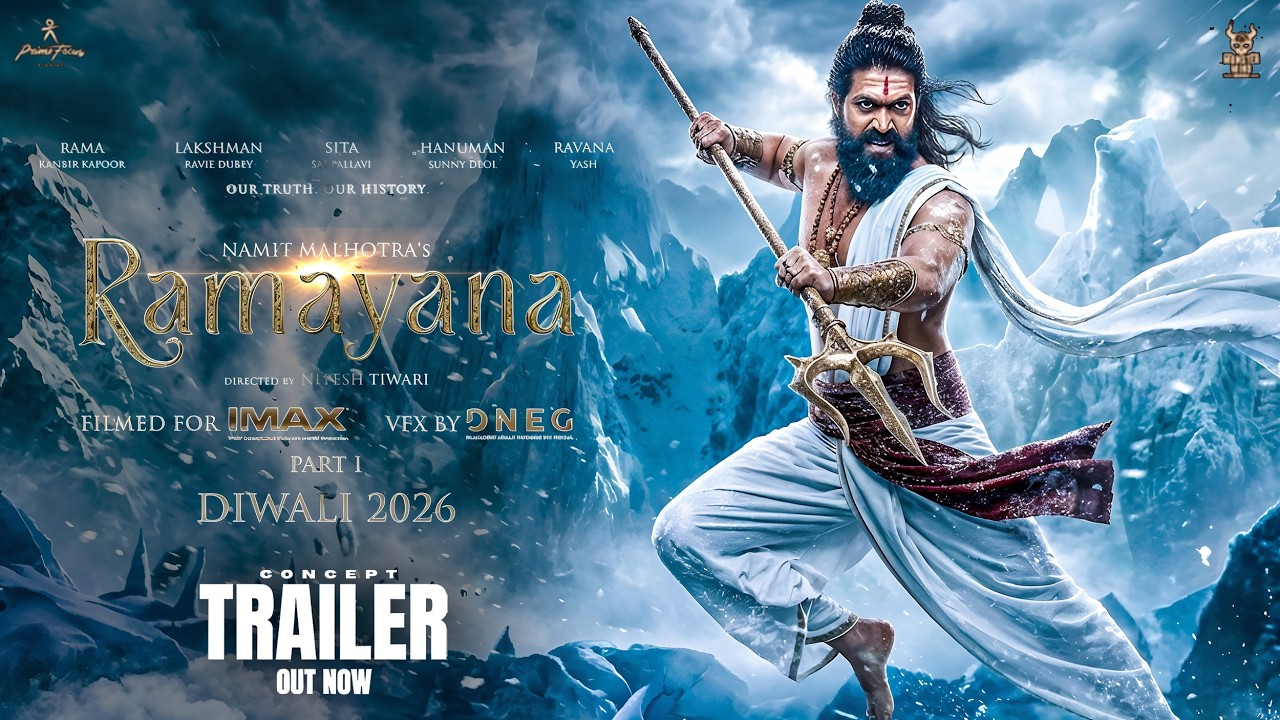 Ramayana : Concept Trailer | Ranbir Kapoor as Ram | Yash as Ravan | Sai Pallavi | Sunny Deol | 2026