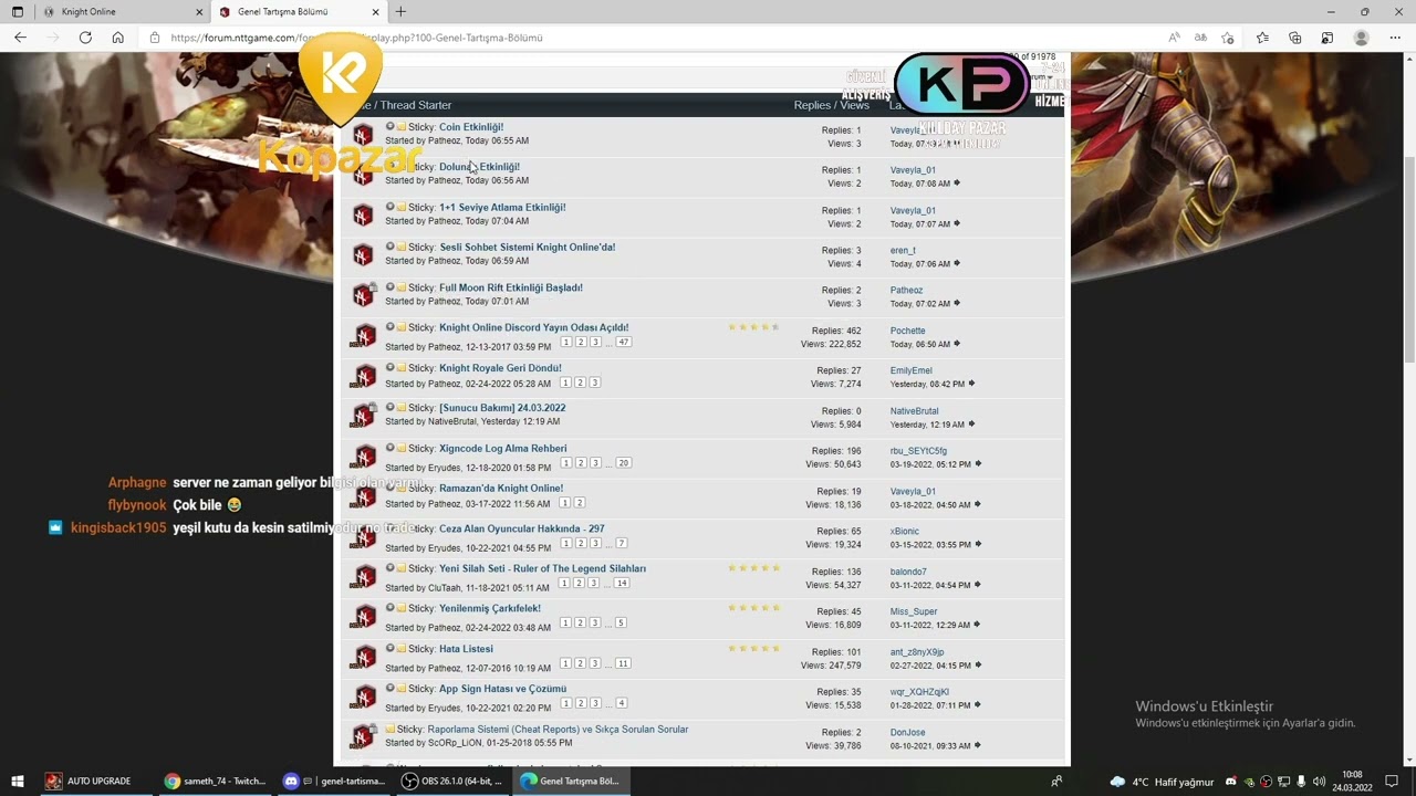 OYUN İÇİ SESLİ KONUŞMA GELDİ !! OKUMAKTAN YORULDUĞUMUZ GÜNCELLEME NOTLARI @sameth_74 l Knight Online