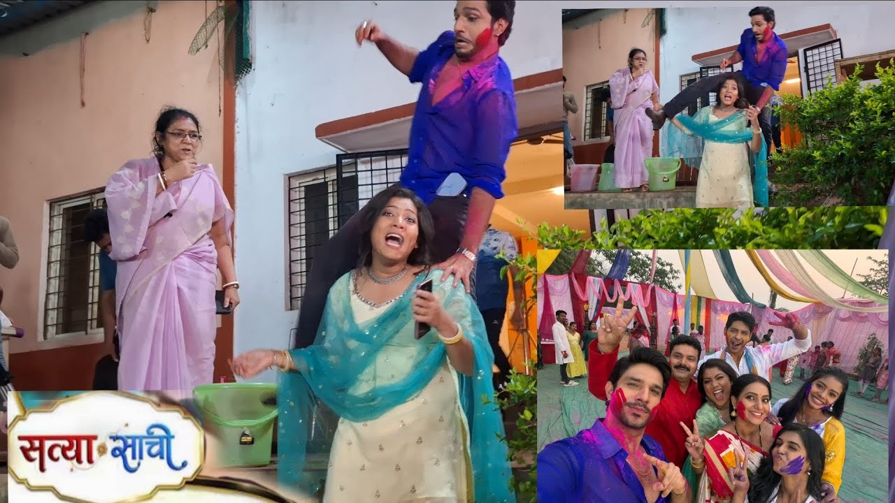 Satya Sachee BTS || offscreen mastii || sun neo tv || @TheSweetuDiaries 🎀