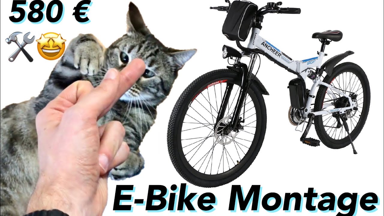 E-Bike Schnäppchen UNBOXING Ancheer faltbares E Mountainbike