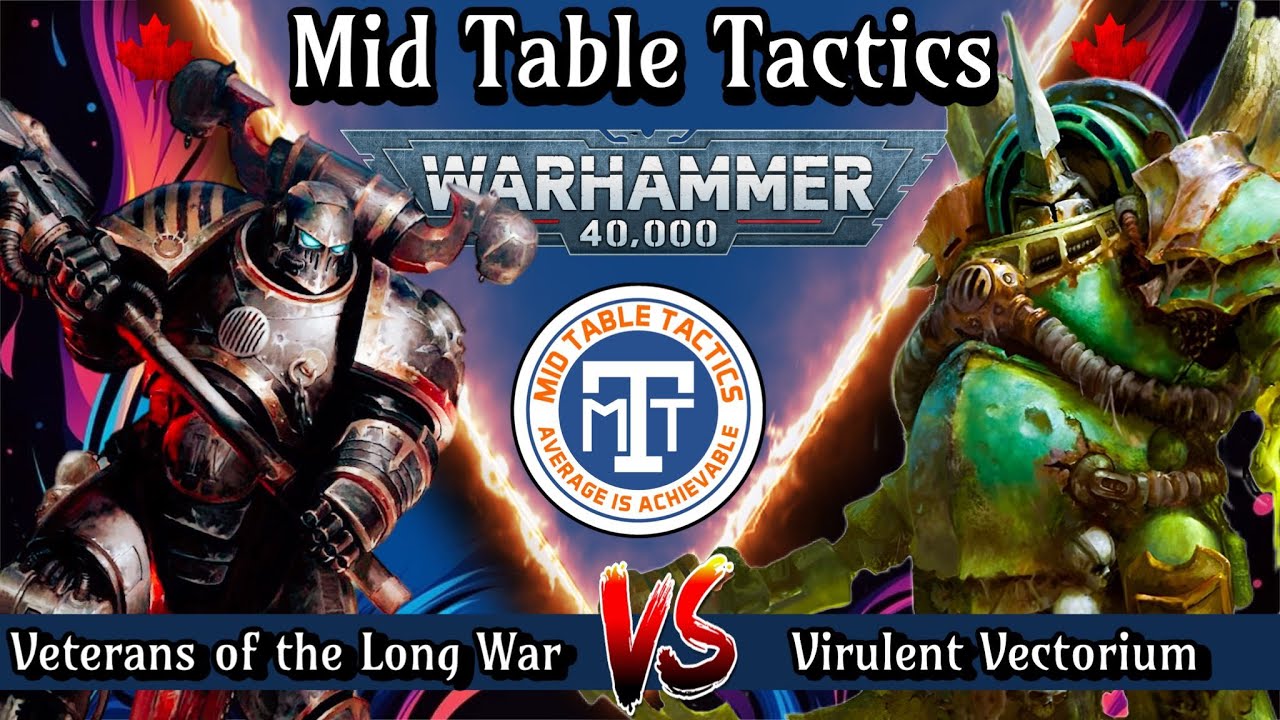 Warhammer 40k Battle Report: Death Guard VS Chaos Space Marines