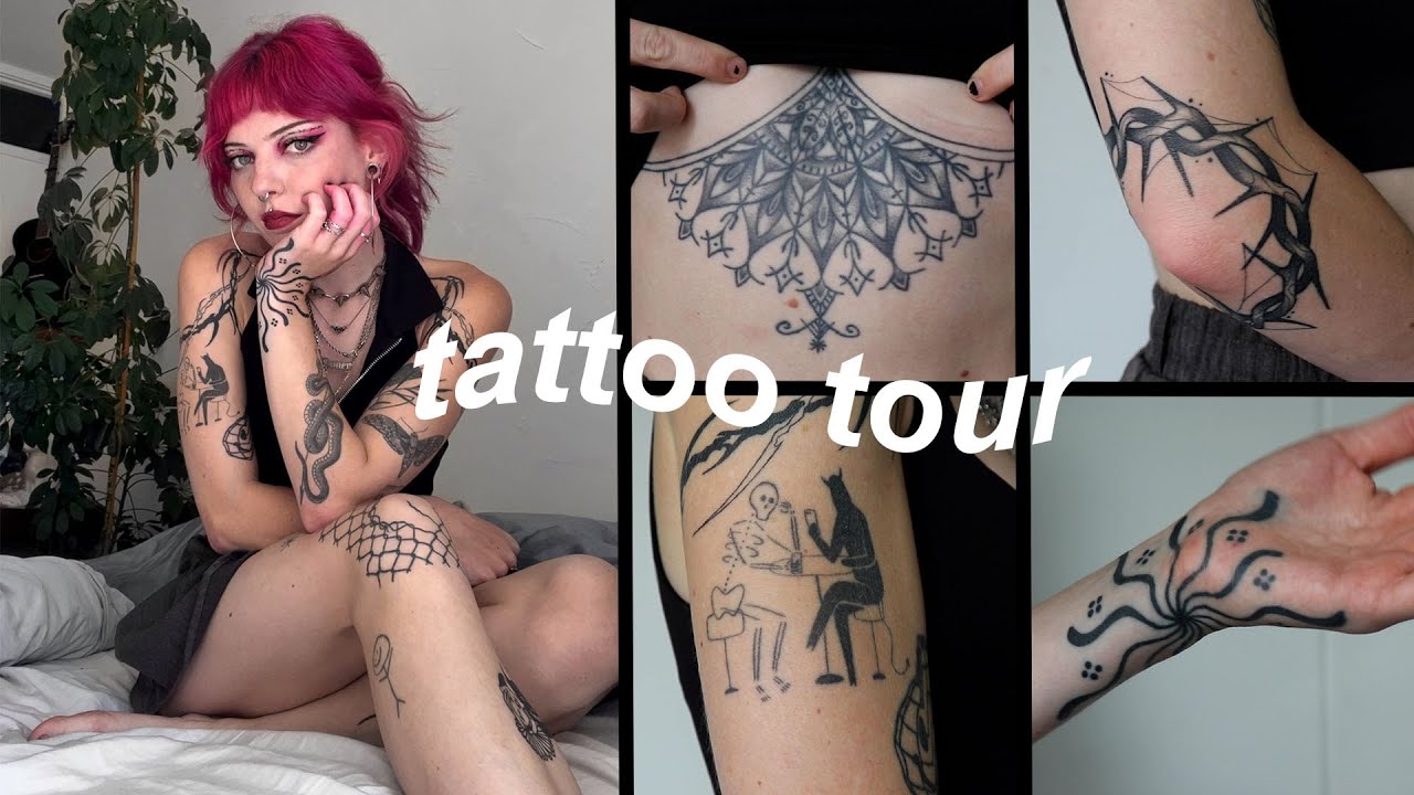 showing u ALL of my tattoos (idek how many)