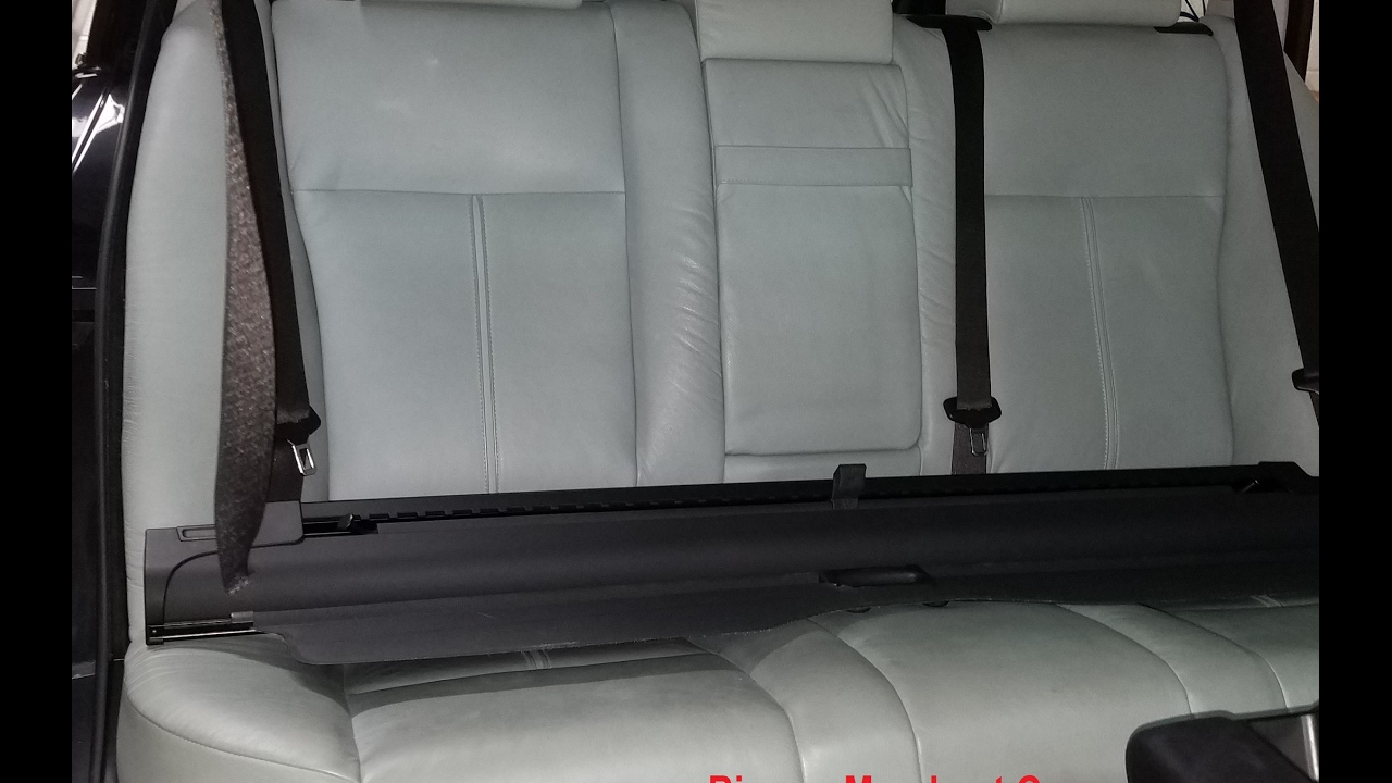 Rear Seat Removal BMW E39 540i 528i 525i wagon touring