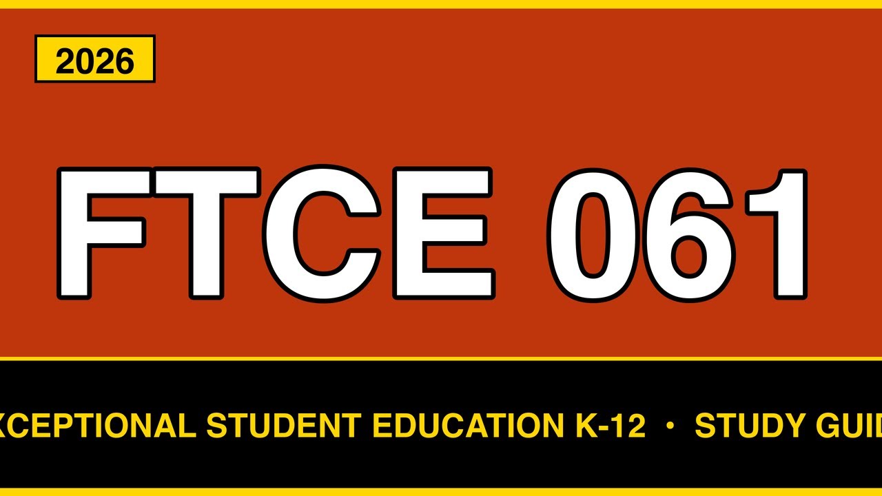 FTCE 061 Study Guide — Exceptional Student Education K–12 (Free Prep)