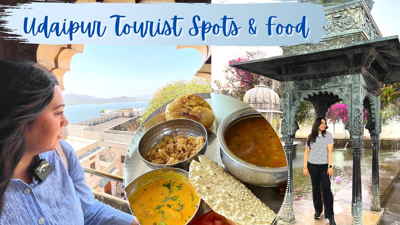 UDAIPUR, Rajasthan Tourist Places, City Palace, Dal Baati, Street Food & more | Udaipur vlog ep.1