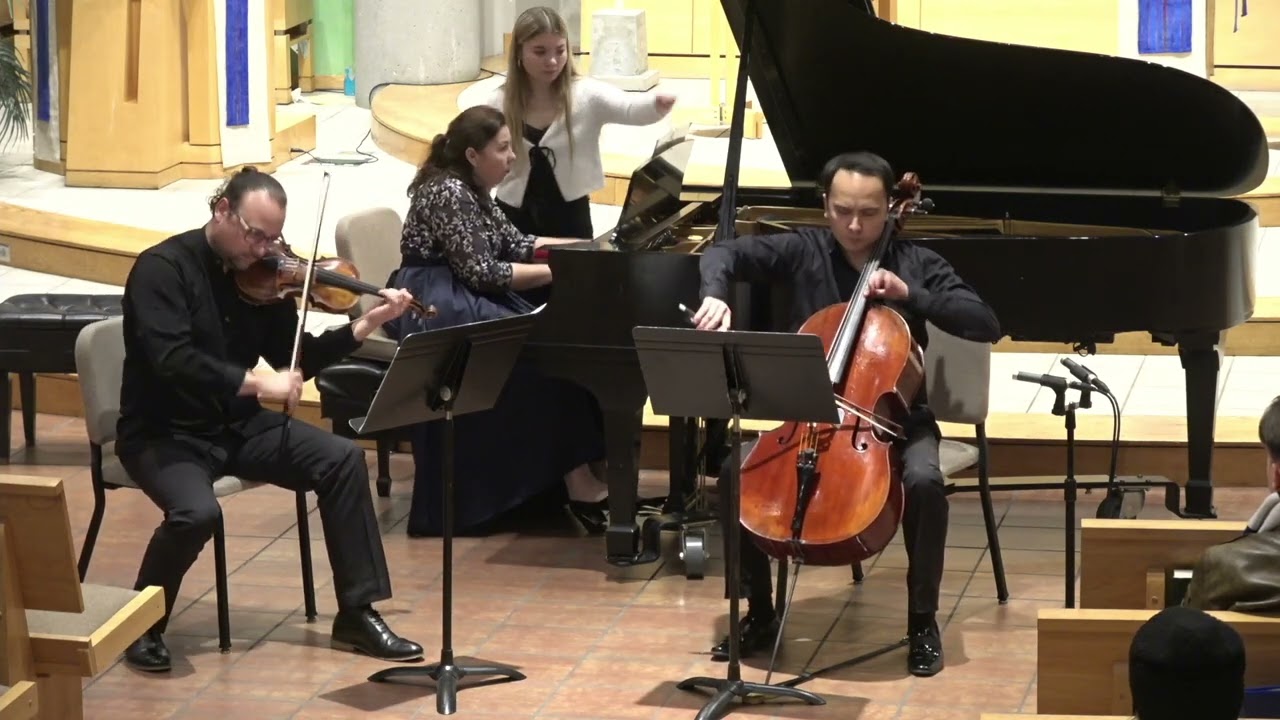 Dmitri Shostakovich's Piano Trio No. 2 in E minor, Op. 67. III - Largo, IV - Alegretto