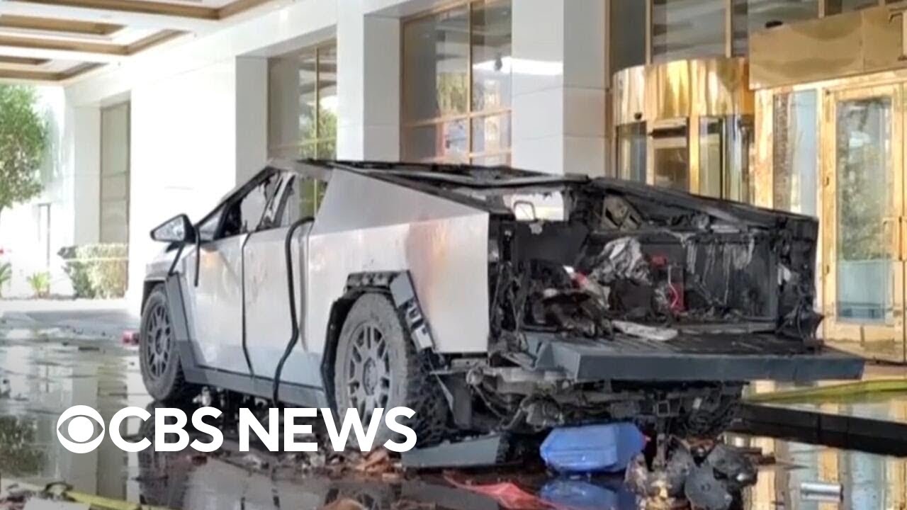 Las Vegas police release report on Cybertruck explosion