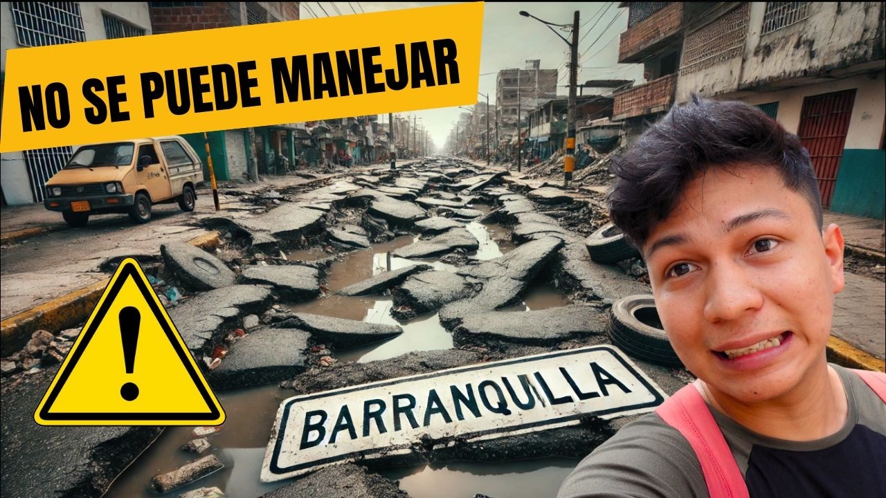 BARRANQUILLA: La ciudad MAS CONGESTIONADA del MUNDO