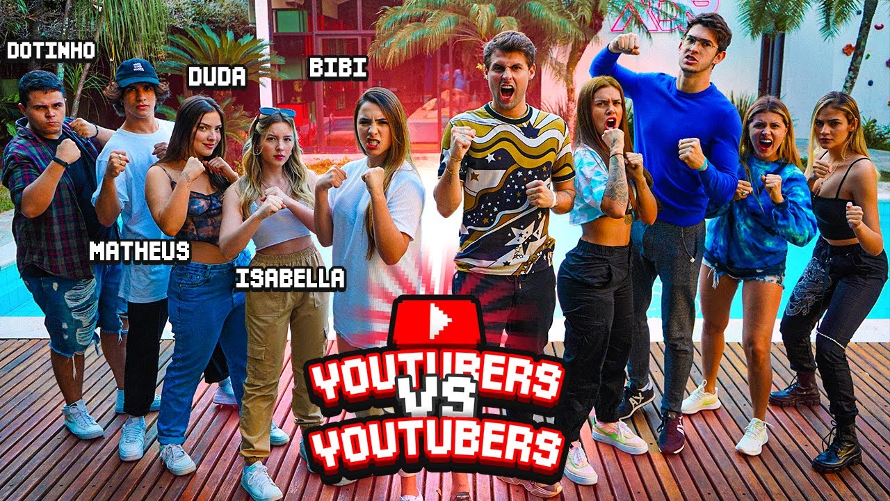 VÁRIOS YOUTUBERS INVADIRAM MINHA CASA E OLHA O QUE ACONTECEU!! (AMIGOS DA BIBI VS AMIGOS DO REZENDE)