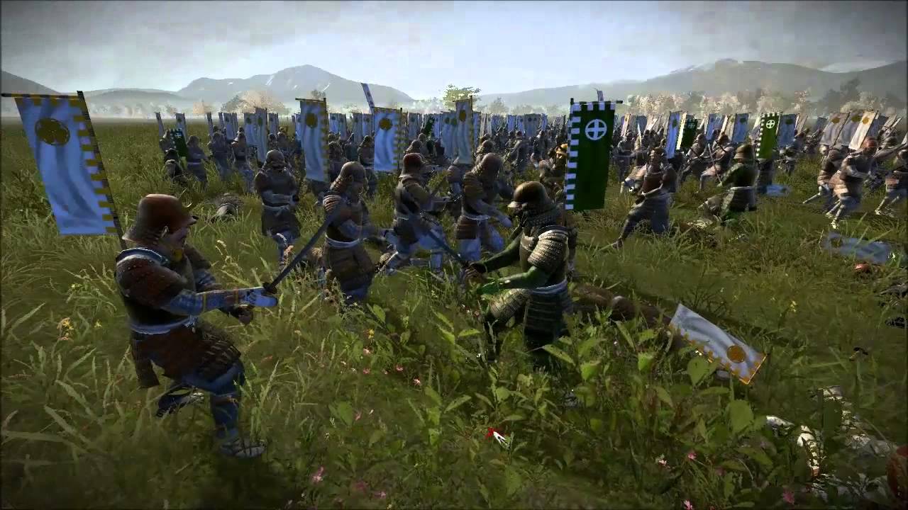 Shogun 2: 40 Katana Hero VS 480 Katana Samurai