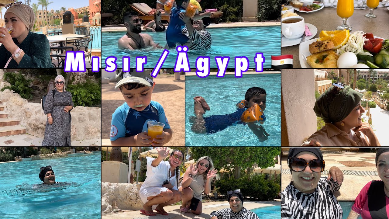 🇪🇬Hurghada tatil vlogu/bol eğlence/güzel takipçilerde karşılaştım❤️❤️🇪🇬
