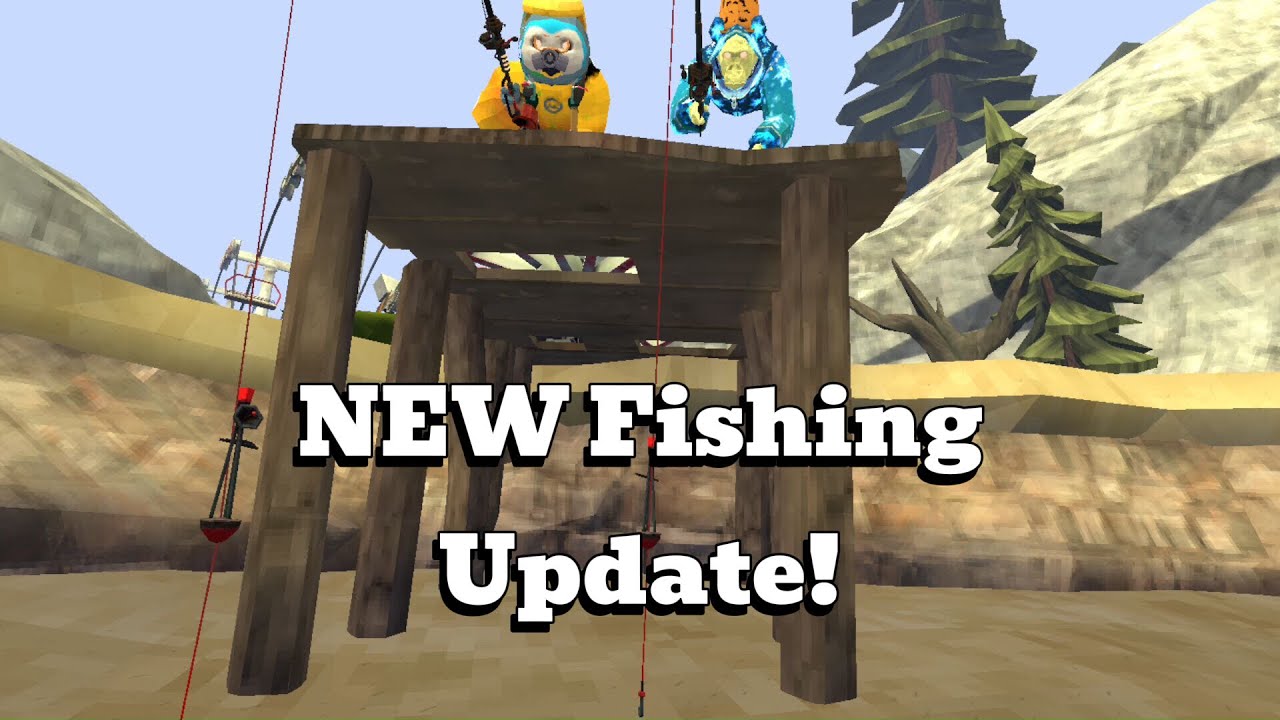 NEW fishing update in animal company!
