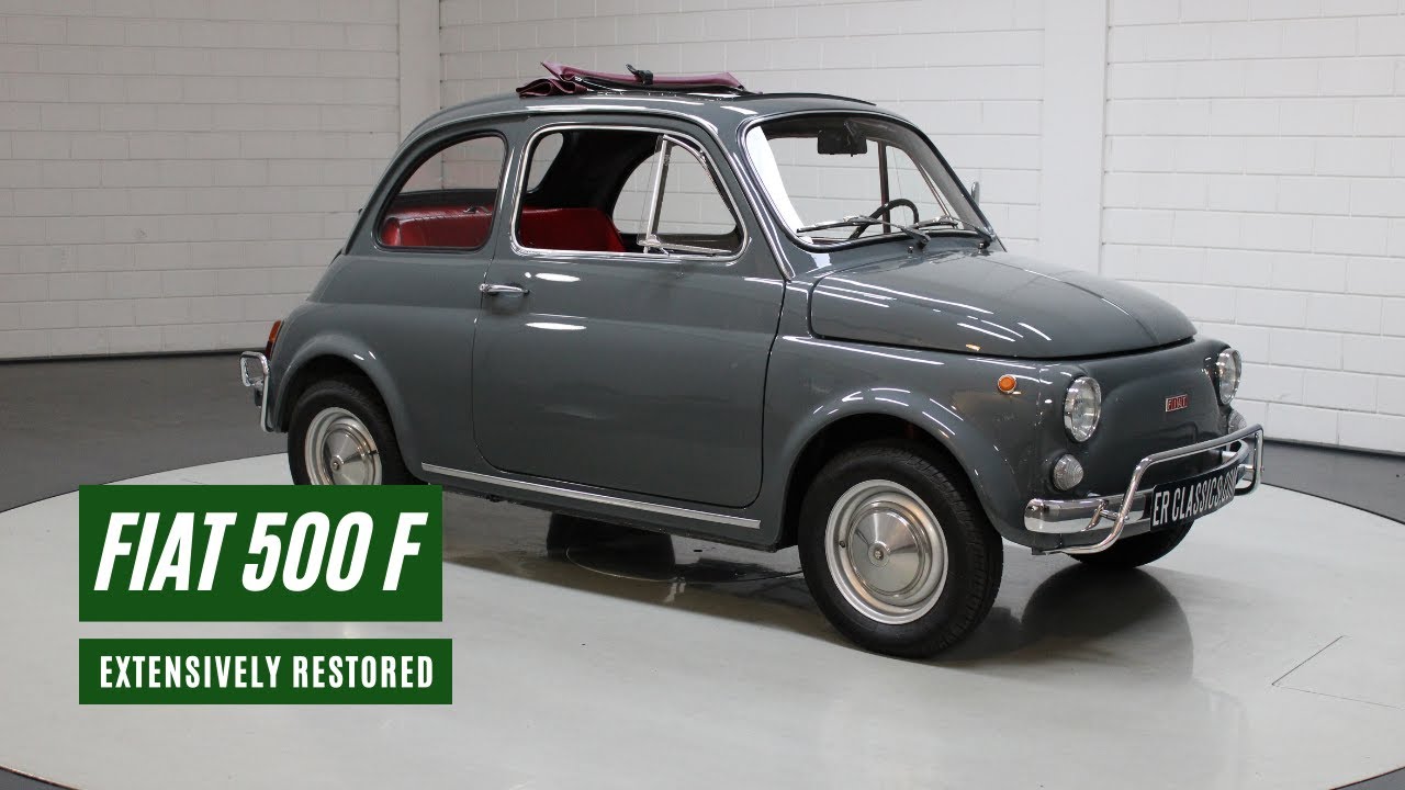 Fiat 500 F | Extensively restored | Top condition | 1967 -VIDEO- www.ERclassics.com