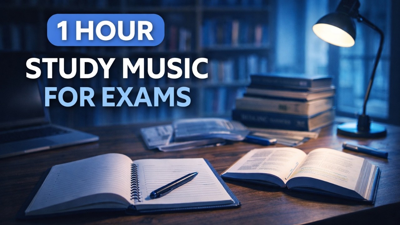 1 Hour Study Music for Exams | Deep Focus Piano for Concentration