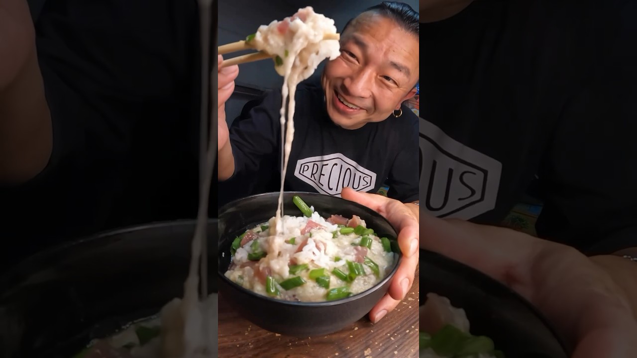 Yamaimo and sashimi rice!