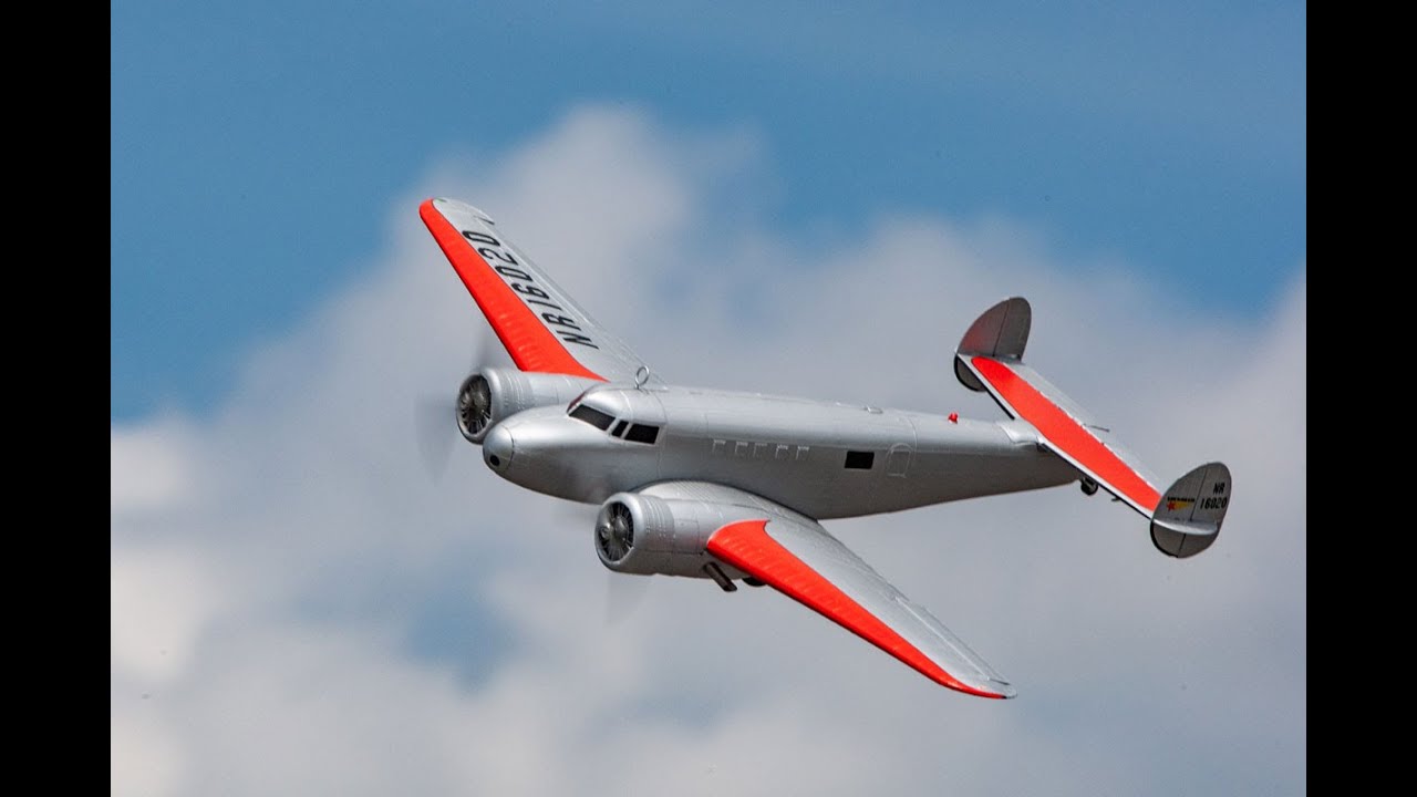 Rage R/C - Lockheed Electra 10 - Radio Controlled Flying Scale Model Airplane