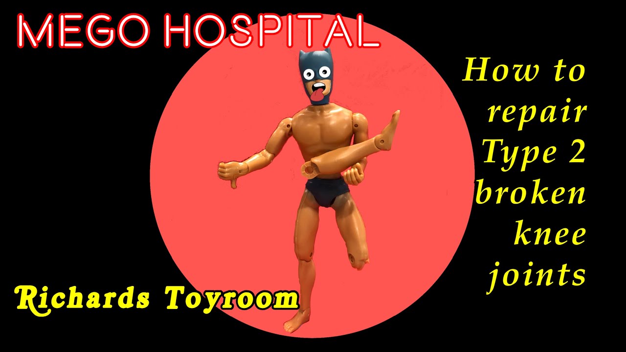Mego Hospital: Replacing Broken Knee Pins on a Type 2 Body