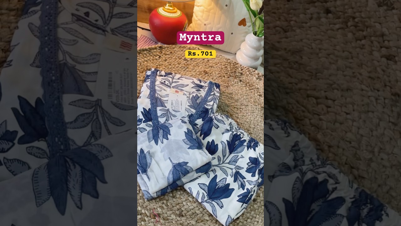 Cotton suit set from Myntra Rs.701  
