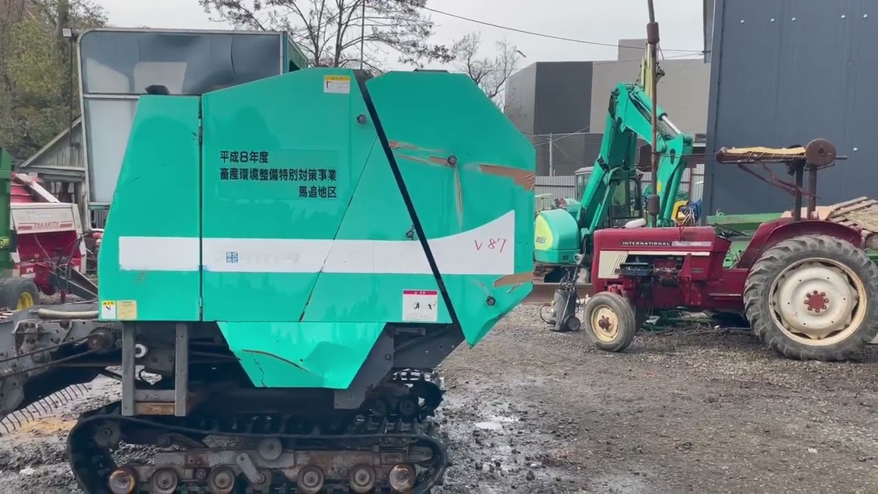 Самоходный пресс подборщик Takakita SR1220 250кг