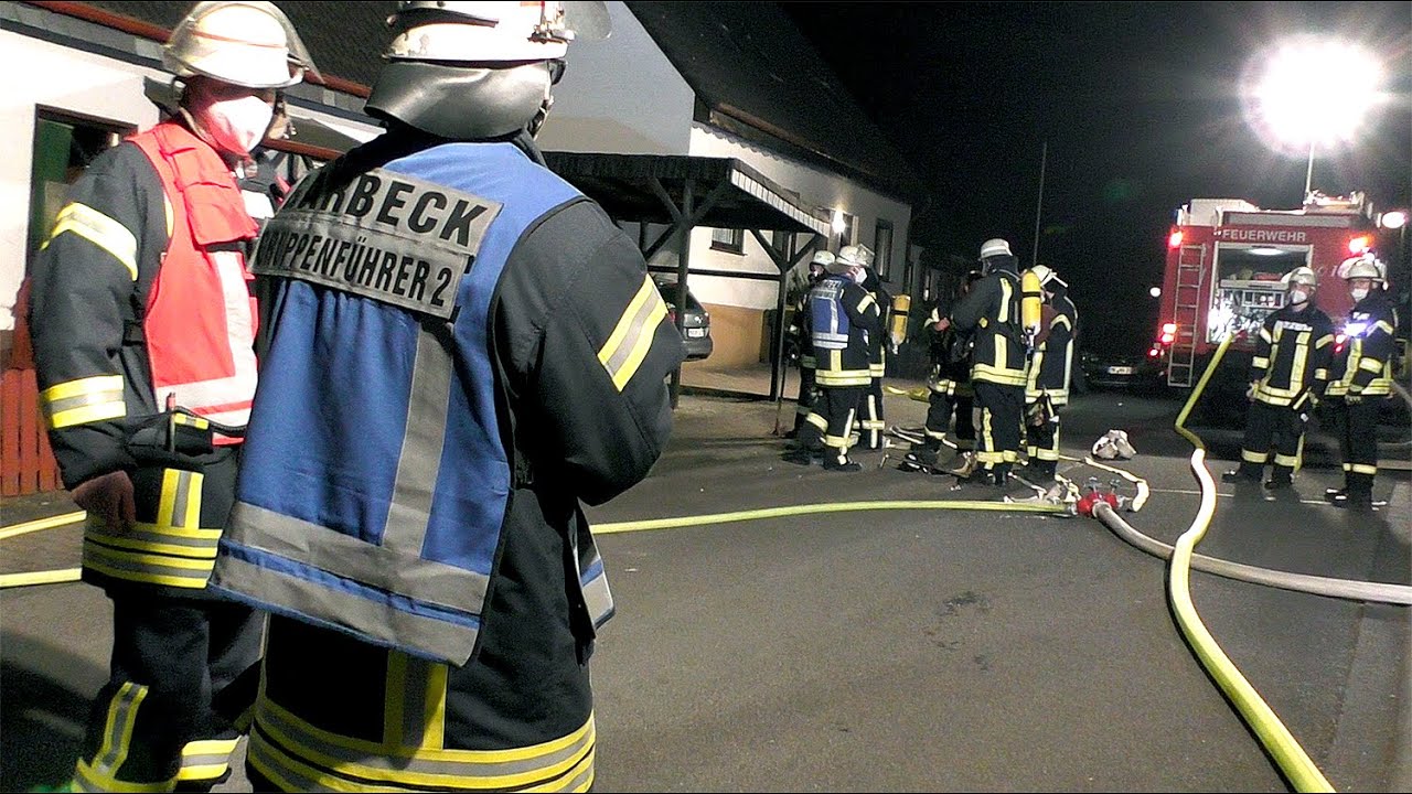 Schwelbrand in der Kellersauna (Garbeck)