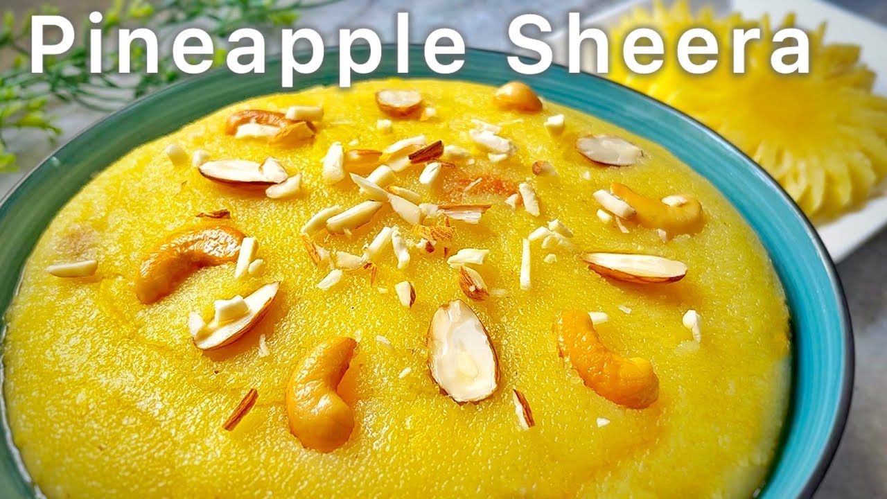 Easy Pineapple Sheera Recipe | Pineapple Halva