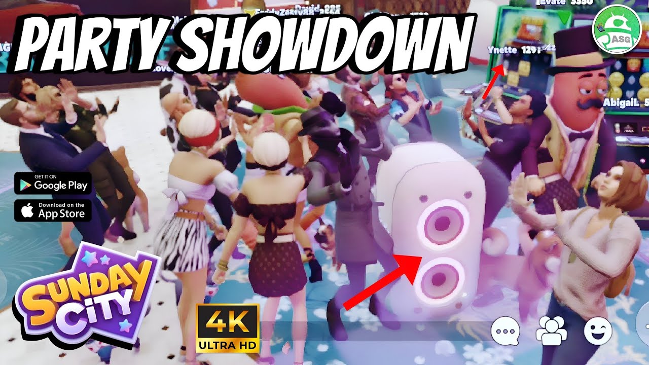 Party Showdown In Sunday City Life Roleplay. Android/iOS Open World Game.