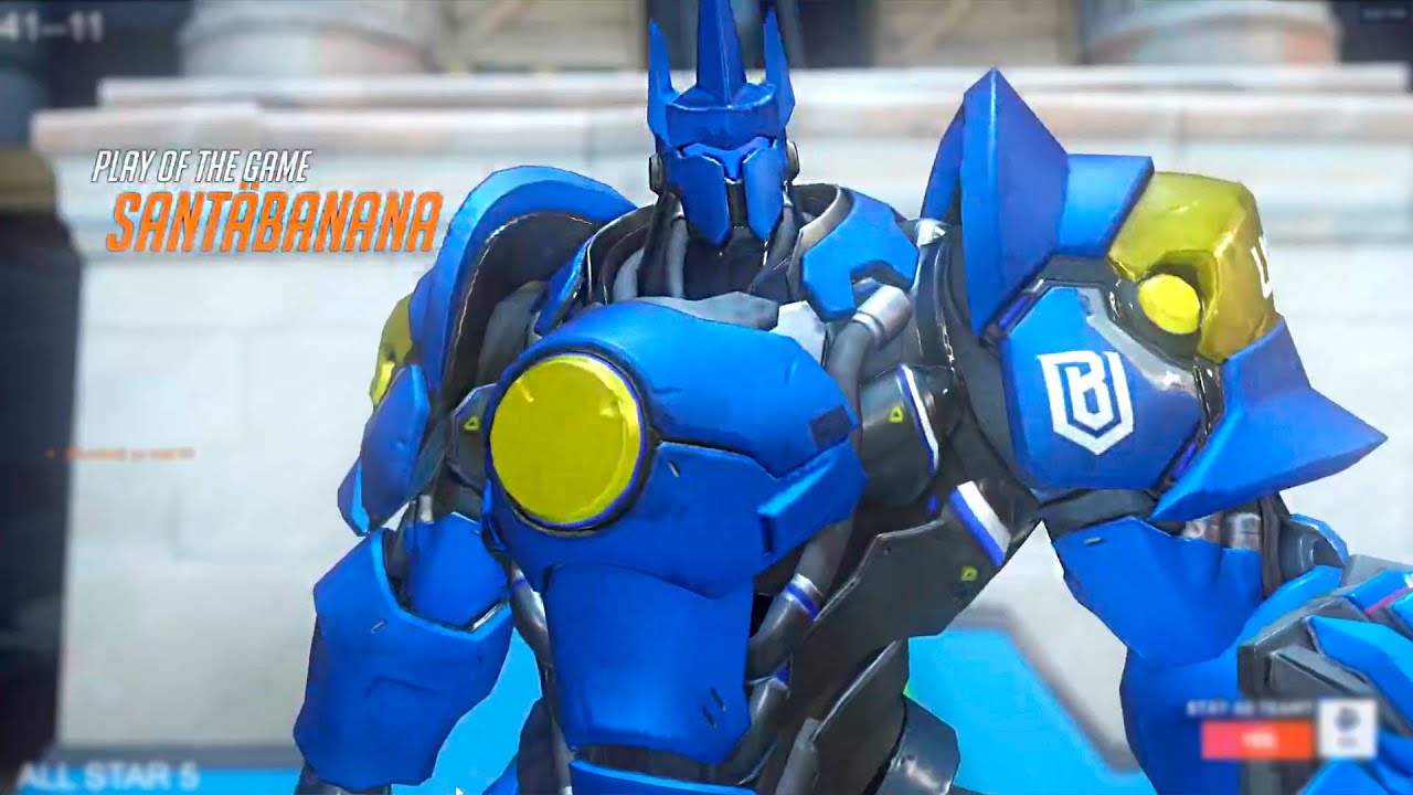 СТАДИОН - Лучший момент матча - Геймплей за ЛХКЛАУДИ РЕЙНХАРДТА - OVERWATCH 2 СЕЗОН 16