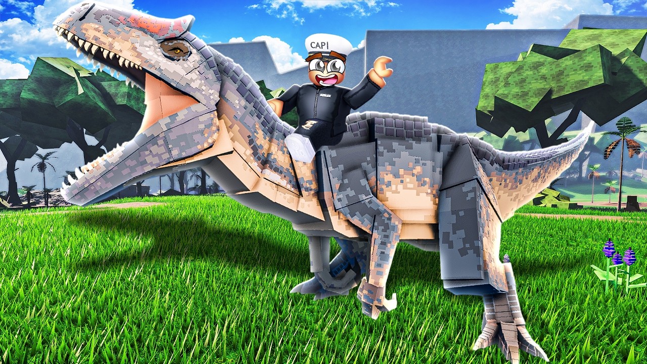 ALLOSAURUS REMODEL in JURASSIC BLOCKY is AWESOME