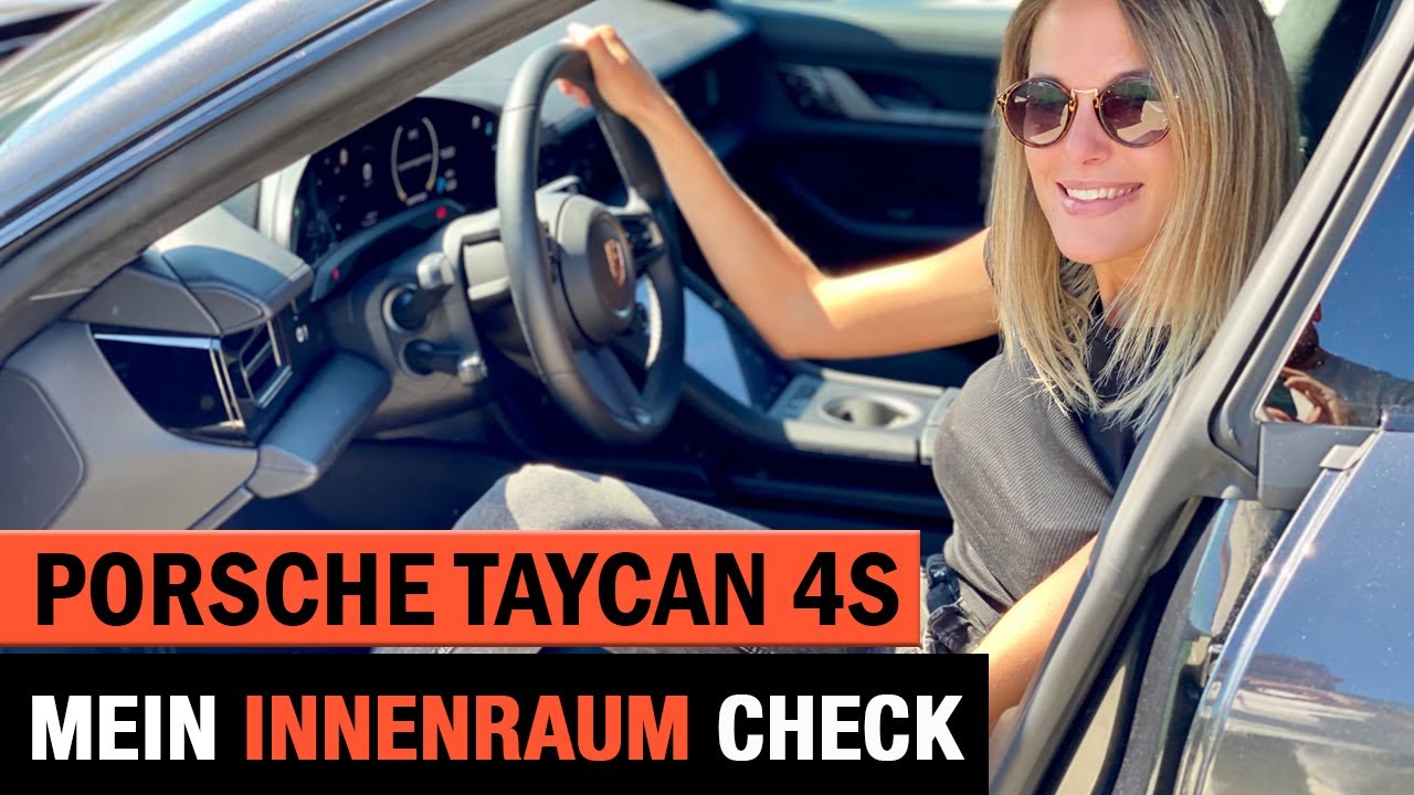 Porsche Taycan 4S 🚀 Mein Innenraum Check | Infotainment | Rückfahrkamera | Tacho | Test | Interieur
