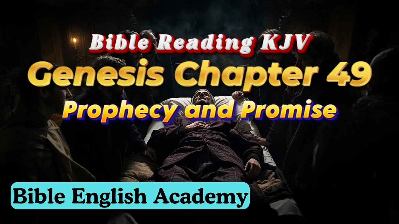Genesis Chapter 49 — Prophecy and Promise | KJV #biblereading #bibleaudio #genisis