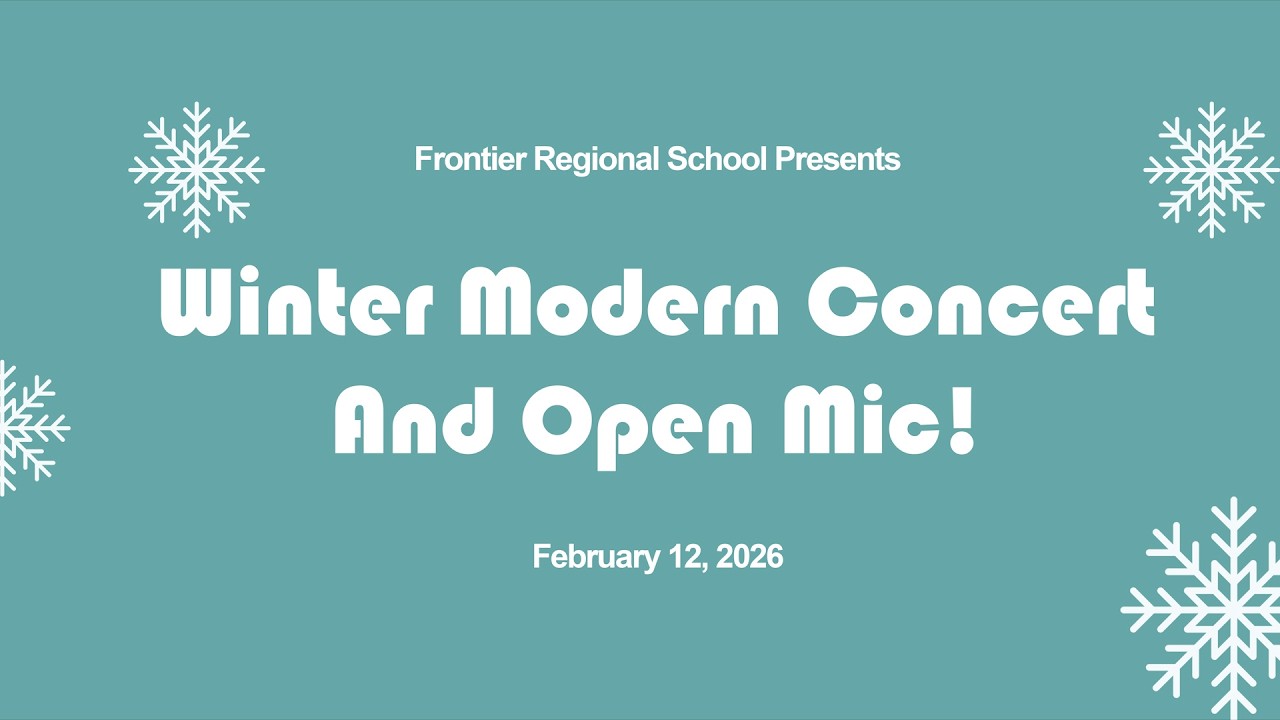 Frontier Regional Winter Modern Concert 2026