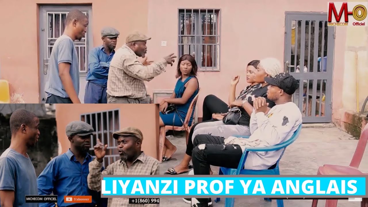 GAG CONGOLAIS : LIYANZI PROF YA ENGLAIS AVEC TSHUKE BILIE LAROSE AMBULAMCE LIYANZI