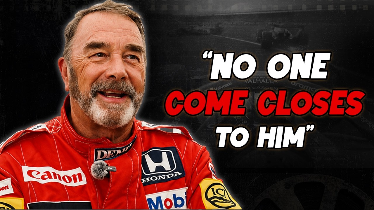At 72, Nigel Mansell Reveals the 5 Greatest Formula 1 Drivers He Ever Saw