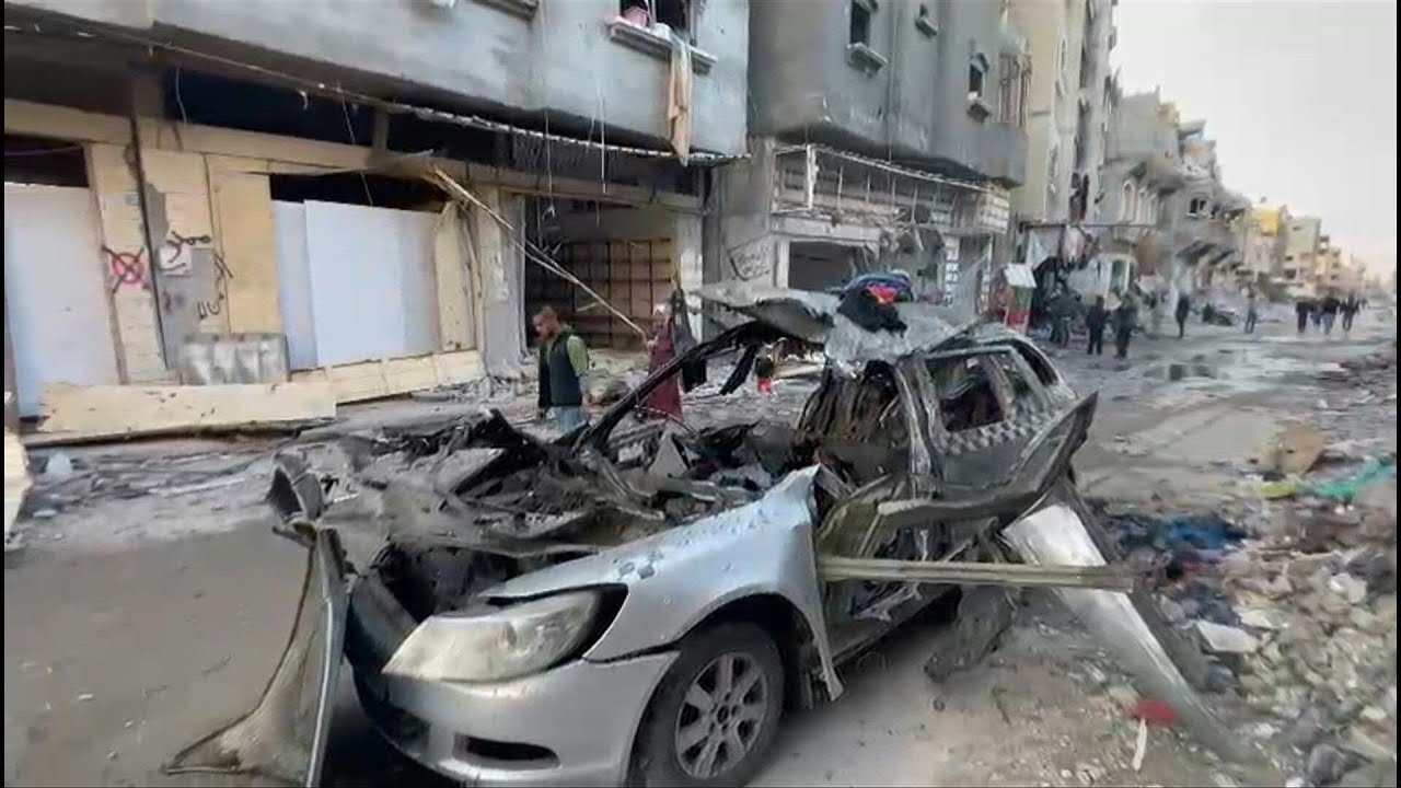 Gaza: des Palestiniens enterrent trois fils du chef du Hamas tués dans une frappe israélienne | AFP