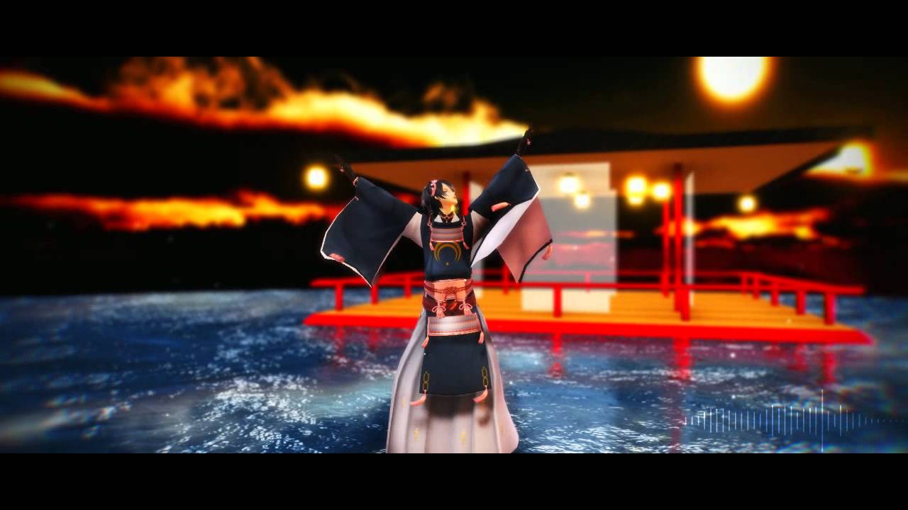 【MMD刀剣乱舞】夢と葉桜 【三日月宗近】