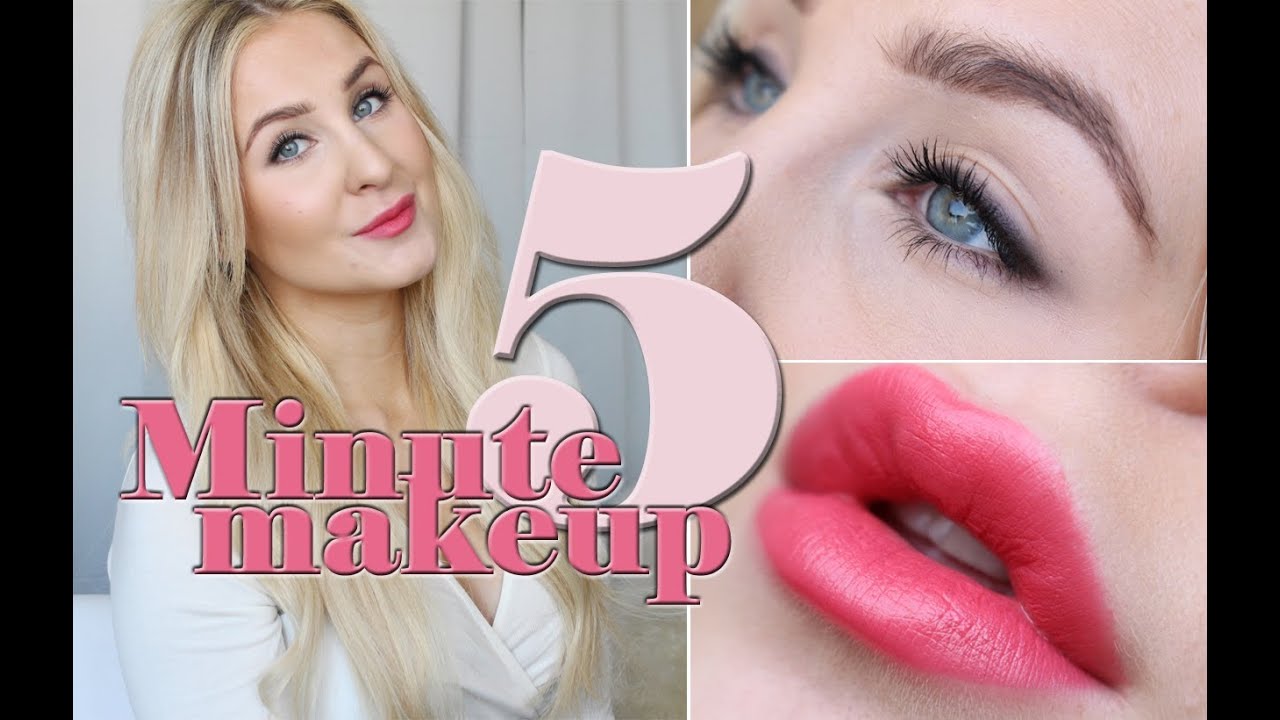 5 minuters makeup - En lätt, snabb och snygg makeup!