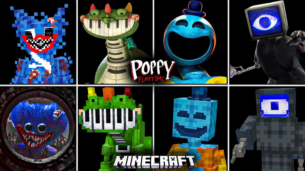 Poppy Playtime Chapter 4 VS Minecraft