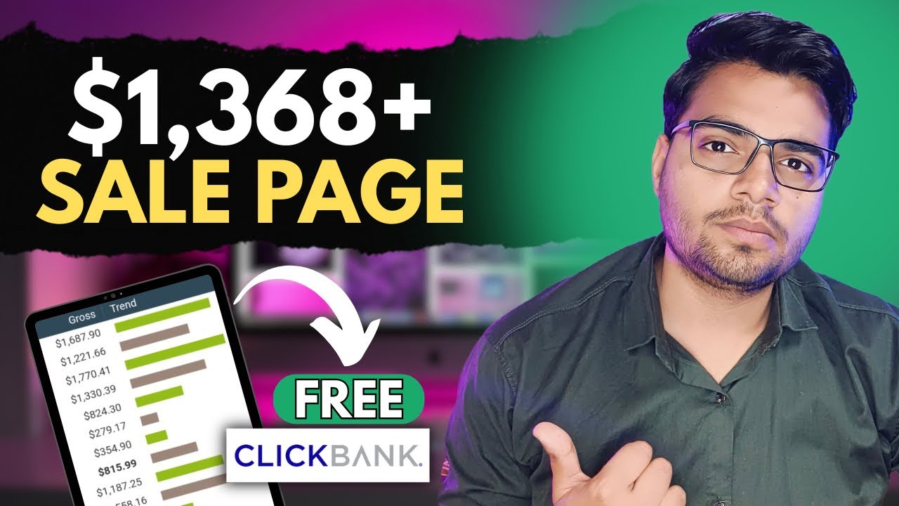 Best Affiliate Product! Full Sale Landing Page Tutorial (Hindi) Part-1