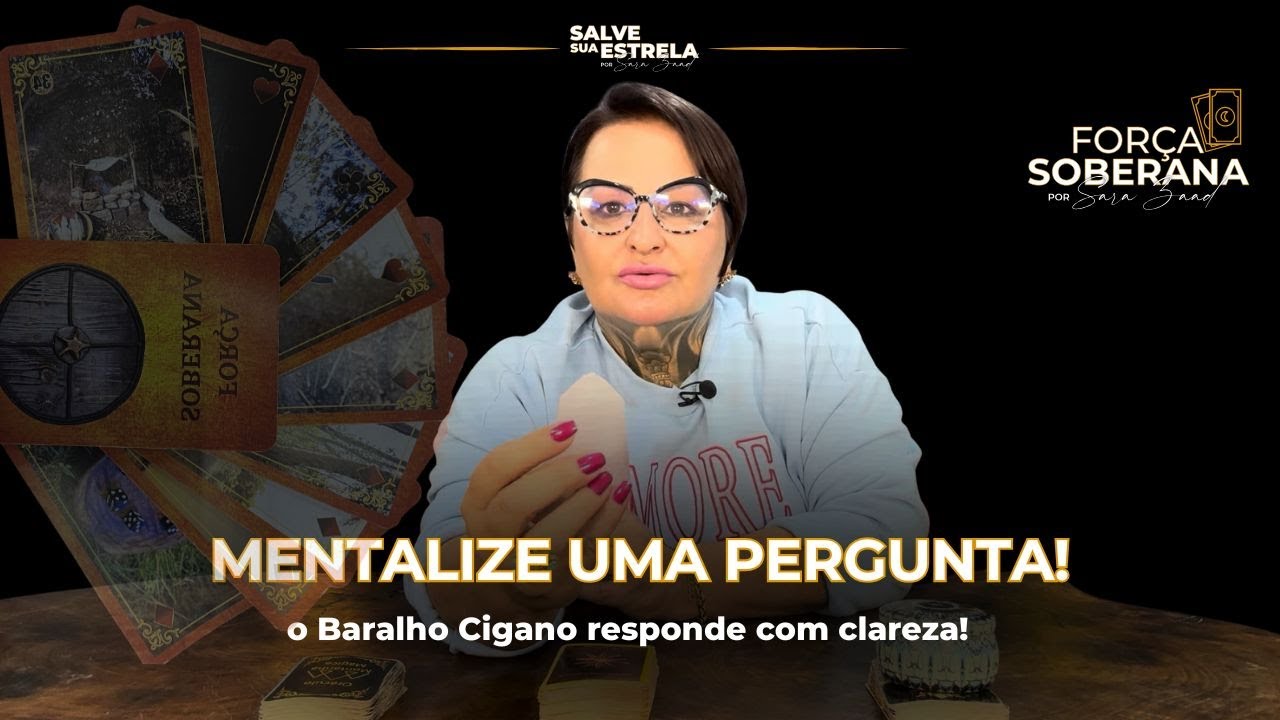 Mentalize uma PERGUNTA! Resposta incrível do BARALHO! 