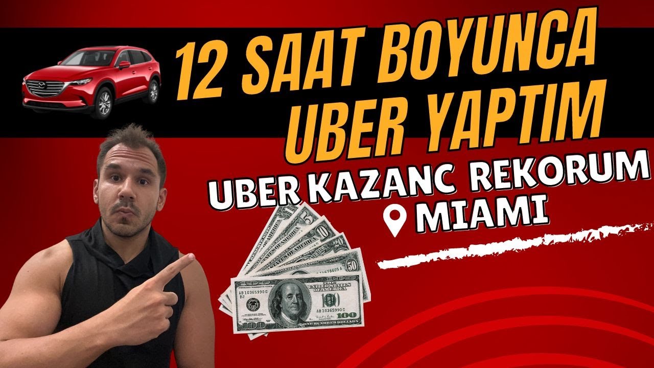 Я ВОДИЛ UBER 12 ЧАСОВ И ЗАРАБОТАЛ РЕКОРДНЫЕ ДЕНЬГИ В UBER - UBER В АМЕРИКЕ