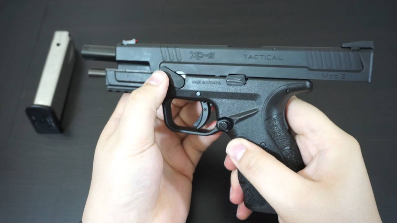 How to: Field Strip Your Springfield XD-9 Mod 2